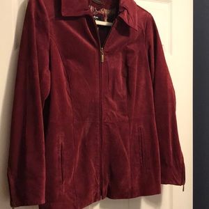 Dennis Basso Suede Jacket